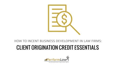 origination credit law firms.